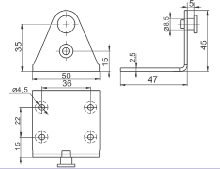 Кронштейн  556.00.000 п/п