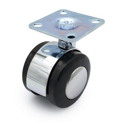 Опора колесная с металической вставкой 50мм 125-018