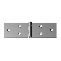 Петля карточная №8 (цинк) (40х129) Окулово