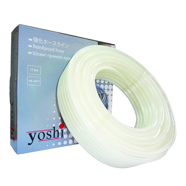Шланг прямой армированный Yoshi 8*12*50 м