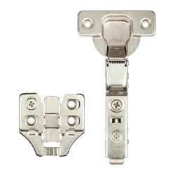 Петля  мебельная 45 градусов, с доводчиком  (100) ХД