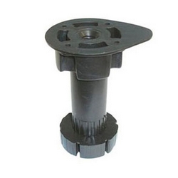 Опора кухонная 100-130 мм. черн.(без ком.)