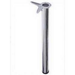 Опора 710*60 бок. крепление ( усы) ХРОМ