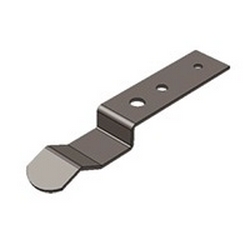 Фиксатор роликовой опоры №300 (цинк)