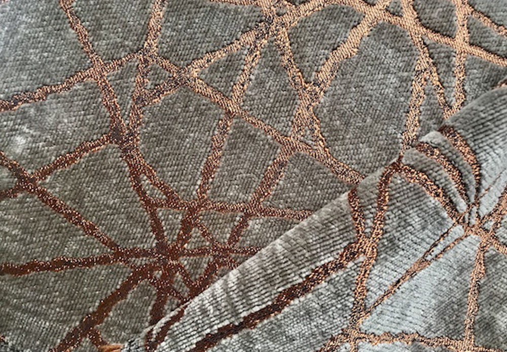 Ткань шенилл MEDEYA tobacco fire