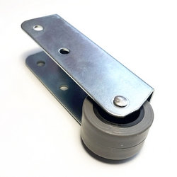 Опора роликовая №362 КБ ( резиновое колесо)