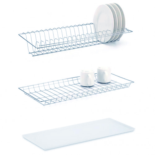 Посудосушитель 465мм цинк с рамкой и поддоном 171-177