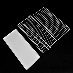 Посудосушитель 565*256 с поддоном белый