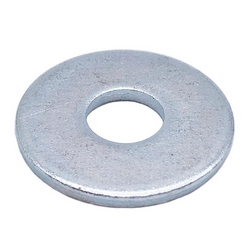 Шайба плоская увеличенная, цинк М10