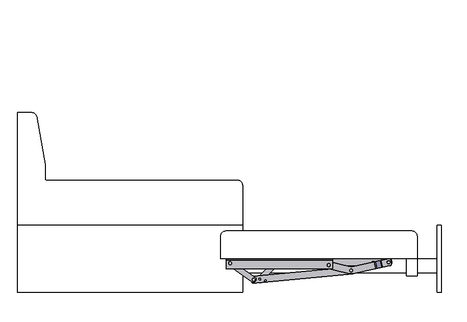 Механизм трансформации Дельфин№554 (цинк)