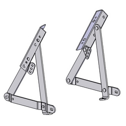 Механизм трансформации Подъема тахты №555 (цинк) без пружин