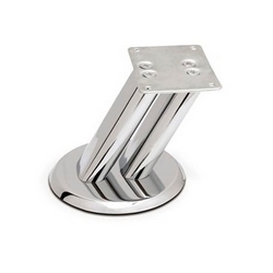 Опора д/мебели 127 Н 50мм сталь хром FR127S.060CP