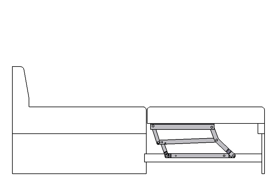 Механизм трансформации Дельфин№554 (цинк)