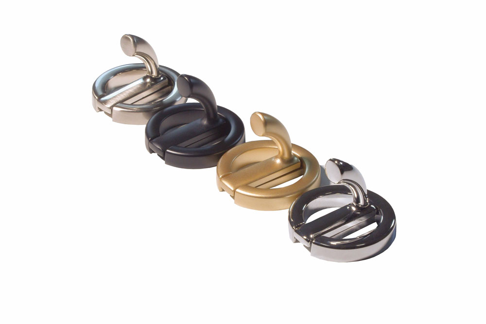 Крючок мебельный JET 217 однорожковый