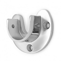 Штангодержатель открытый SOLLER R11D хром d-25 мм 121-111