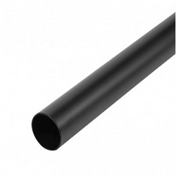Труба мебельная d-25 мм SOLLER TD25 Черная 3м,  130-029