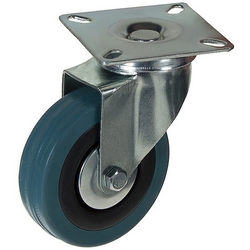 Опора колесная d 50 mm  с подшибником рез ход