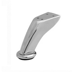 Опора меб.В-206 (1,0)  h90 хром. штамп