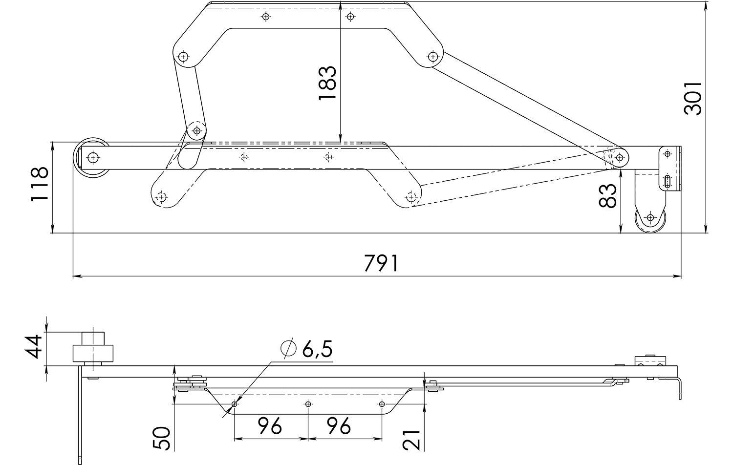 Механизм трансформации МТСМ-23