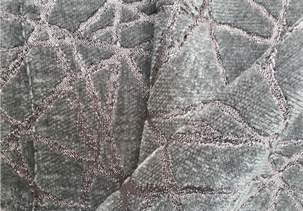 Ткань шенилл MEDEYA silver rose